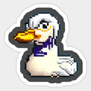 Head animal pixel art Sticker